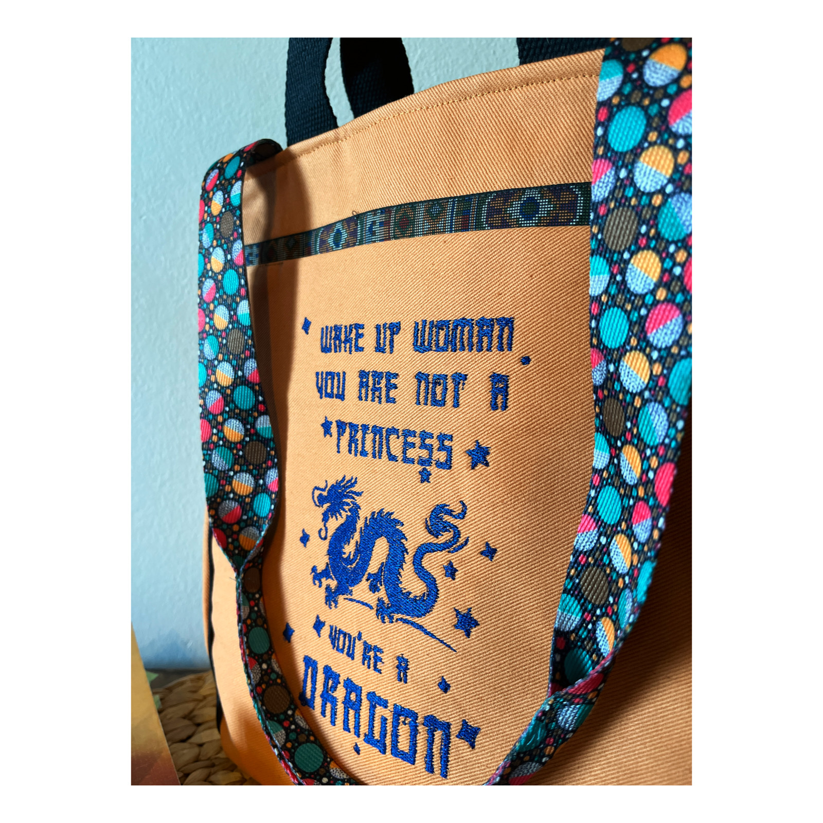 Dragon- gyank nakışlı çanta-4