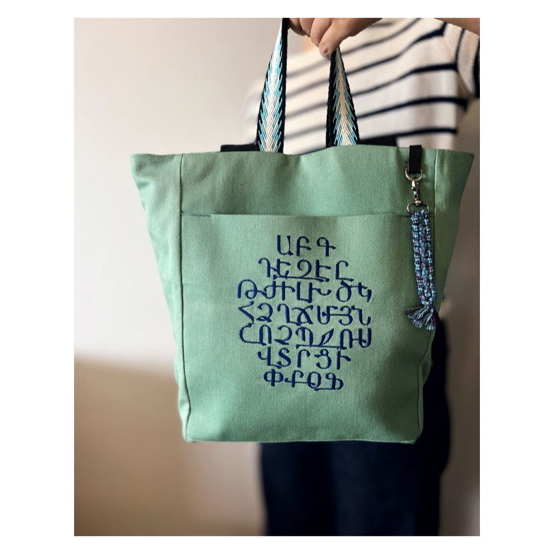 aypenkim- yeşil gyank nakışlı çanta-1