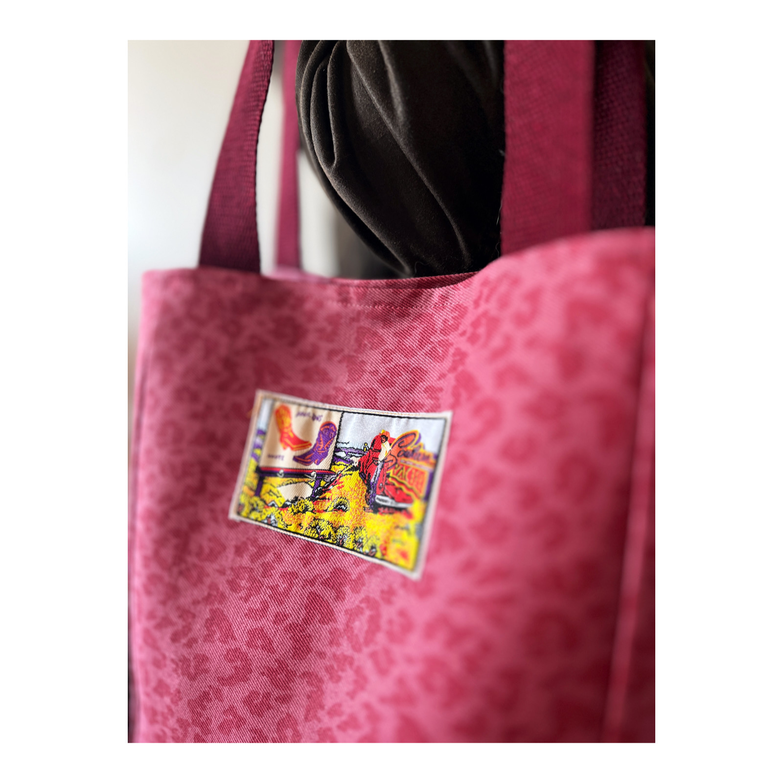 quenn - gyank leopar çanta-5